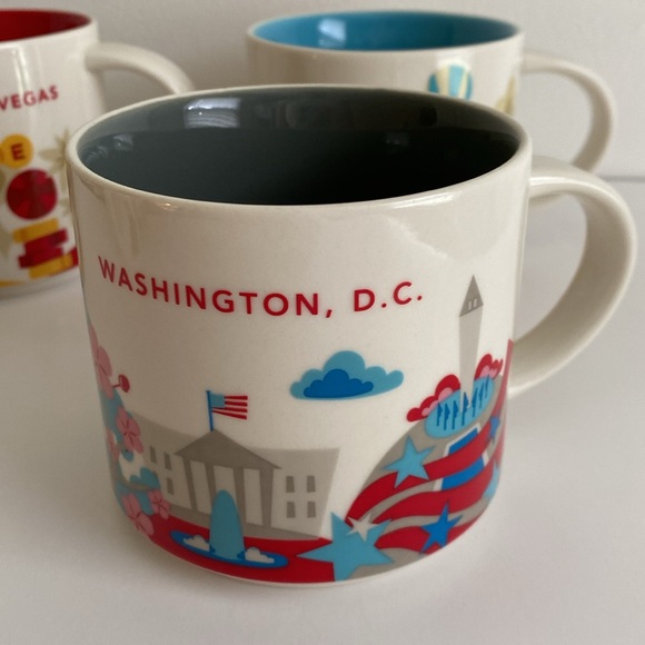 Starbucks You Are Here city mugs Lot of 4 - Picture 4 of 11